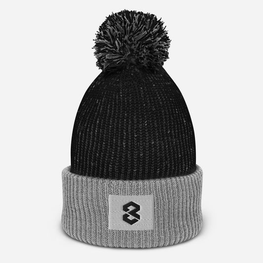 8Bit-Corp Pom-Pom Beanie